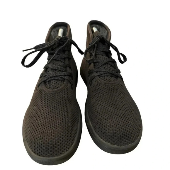 Allbirds Tree Toppers Charcoal Lightweight High Top Lace Up Sneaker Shoe - Picture 5 of 11